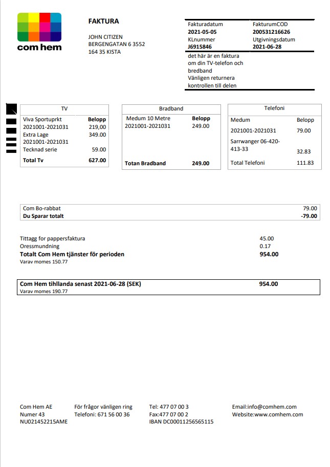  Minol USA business utility bill 